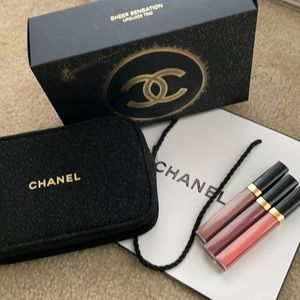 BNIB Sold Out LE Chanel 2020 Lip Gloss Trio